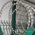 HOT SALE !! BTO-22 hot dipped galvanized razor barbed wire